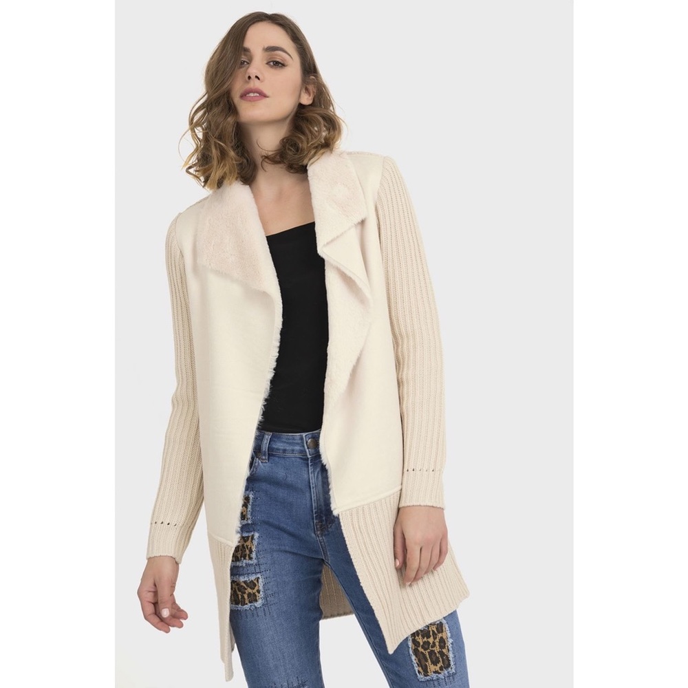 Joseph Ribkoff Sherpa Knit Sweater